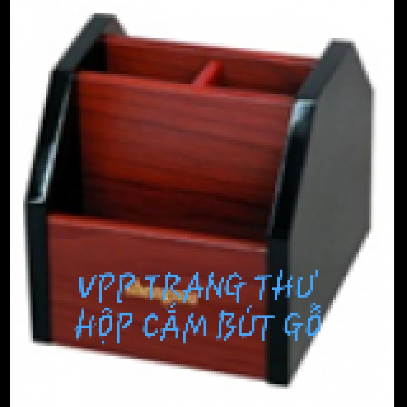 Hộp cắm bút gỗ Xukiva 6004 Hộp cắm bút gỗ Xukiva 6004